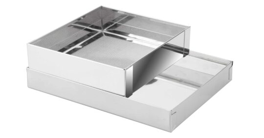 Harinero inox pequeño 25cm