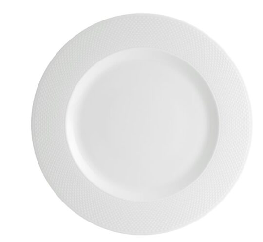 Plato presentacion Perla blanco 32cm