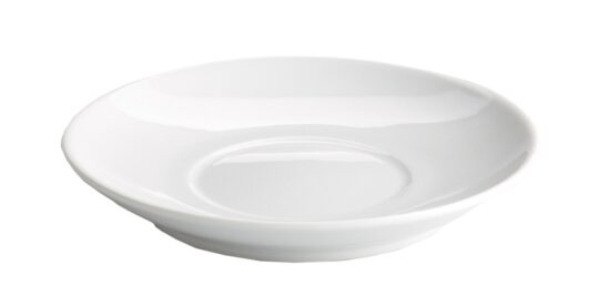 Plato cafe blanco 13cm