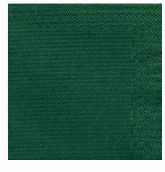 SERVILLETA PAPEL 40X40 PP VERDE 50UDS