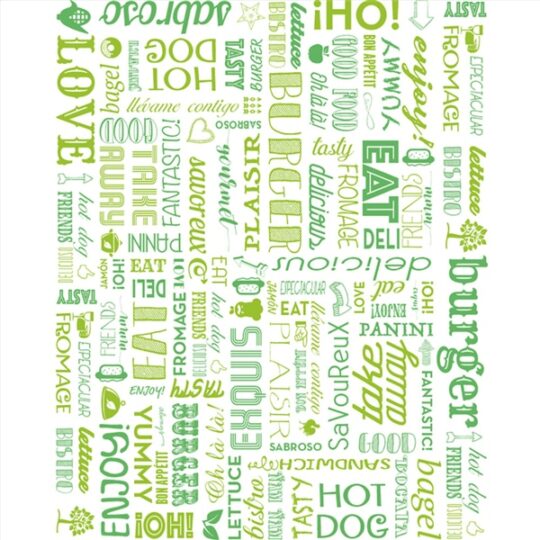 Envuelta papel parafina blanca Parole 28x31 1000uds