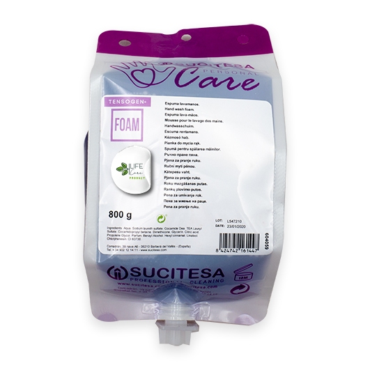 Espuma manos 750gr Tensogen