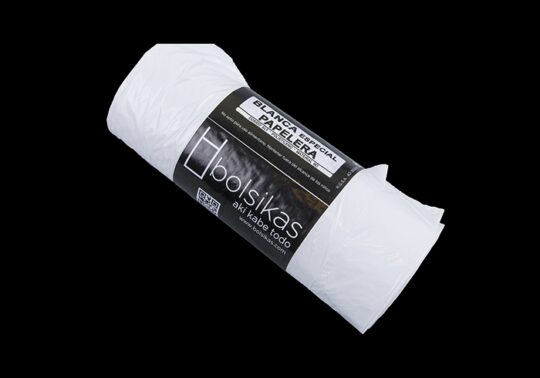 Bolsa basura 70x80 blanca 55L 25uds