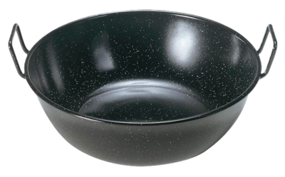 Sarten esmaltada honda c/asas 50cm