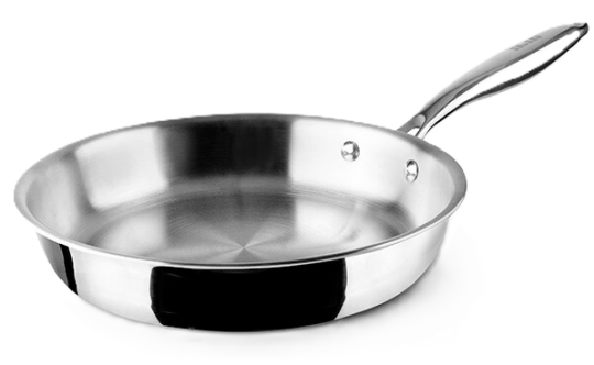 Sarten acero inox triply 22 cm.