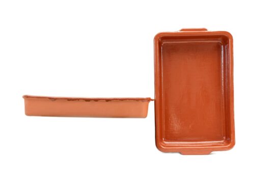 Cazuela barro rectangular 27x17
