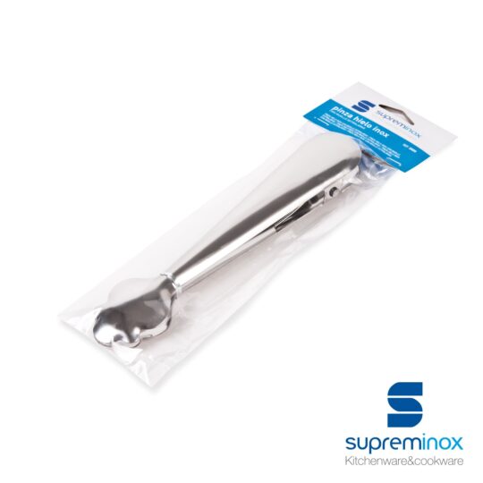 Pinza hielo inox c/muelle
