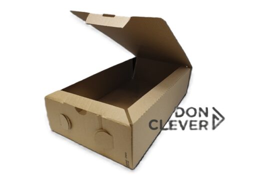 Caja carton calzone kraft TK 31x17x7 100uds