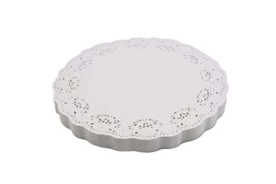 Blonda papel pasteleria redonda 18cm 250uds