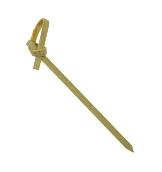 Pincho bambu lazo 12cm 100uds