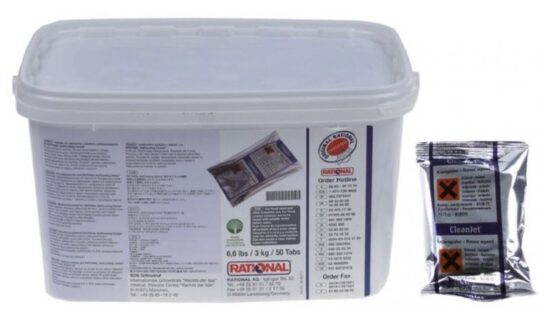 Pastillas abrillantador horno Rational 50uds