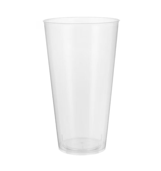 Vaso plastico combi PP reutilizable 450 25uds