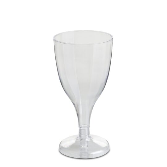 Copa plastico vino reutilizable 220 3uds