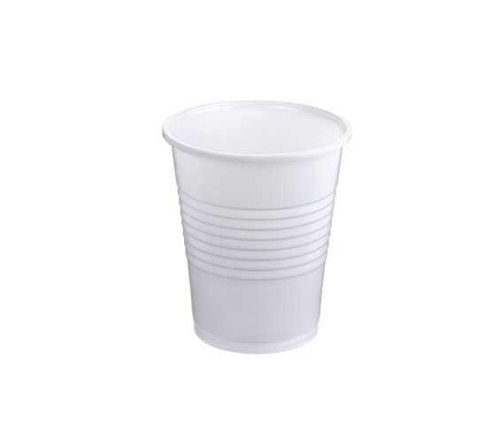 Vaso plastico blanco 220 100uds