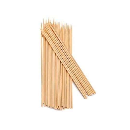 Brocheta madera 25cm 100uds
