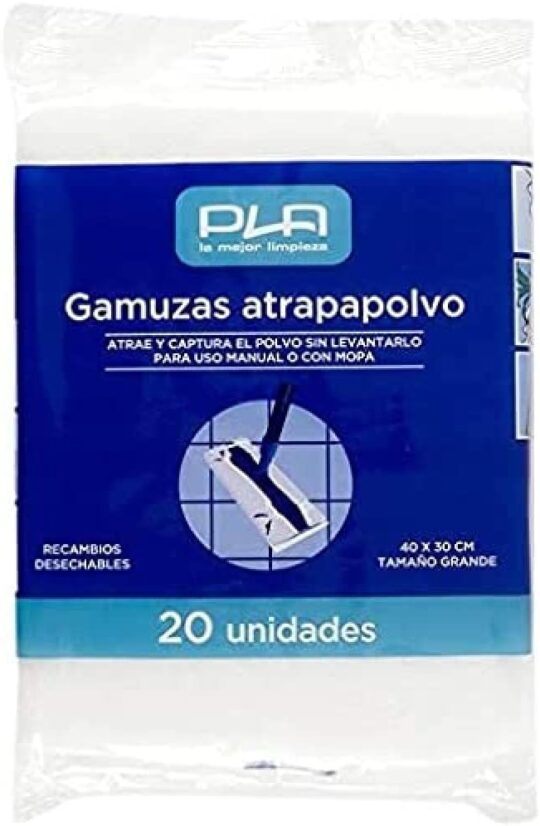 Gamuza atrapapolvo 40x30 20uds