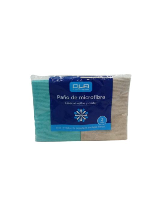 Paño vajilla microfibra 2uds