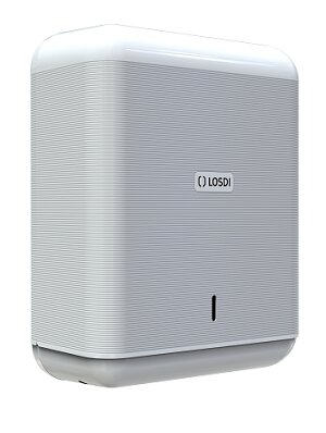 Portatoallero papel ABS blanco 600/s