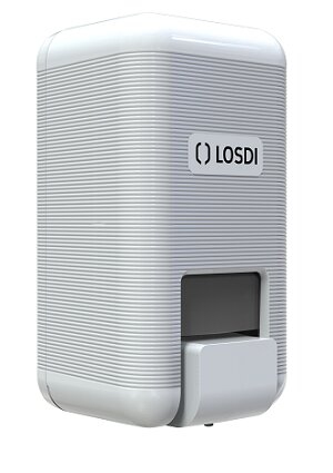 Dosificador gel manos ABS blanco 900ml