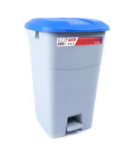 Cubo basura con pedal Eco 60L