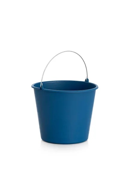 Cubo limpieza plastico azul 8L