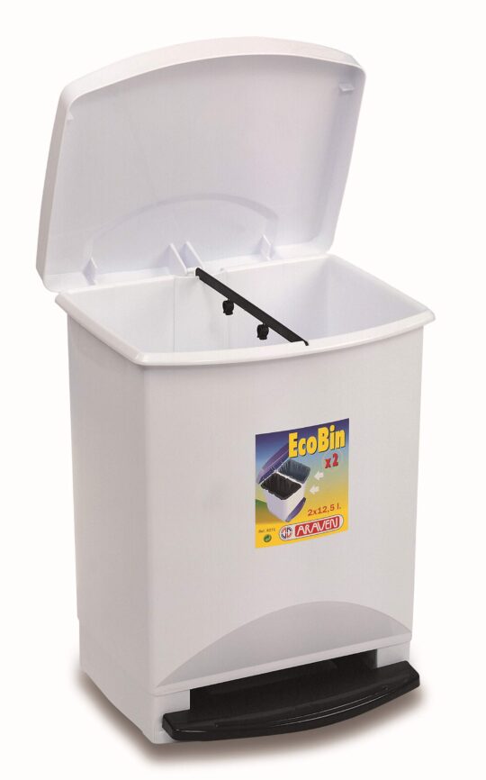 Cubo basura con pedal 25L