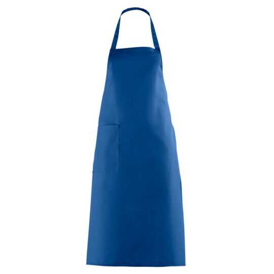 Mandil plastico pescaderia azul 75x110