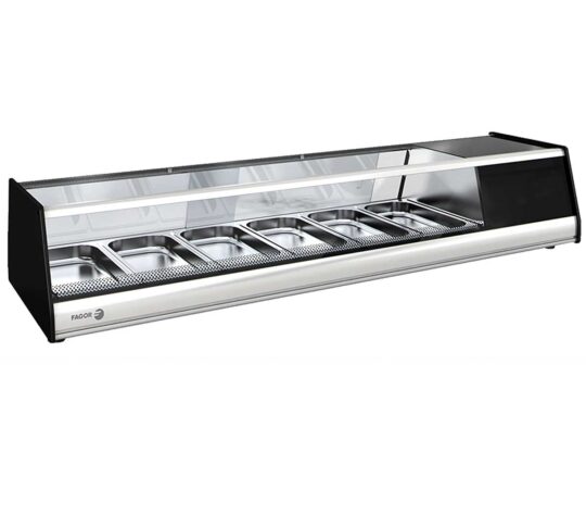 Vitrina refrigeracion tapas sobremesa 6/b Fagor