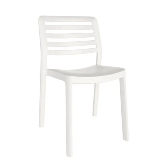Silla polipropileno blanca Wind